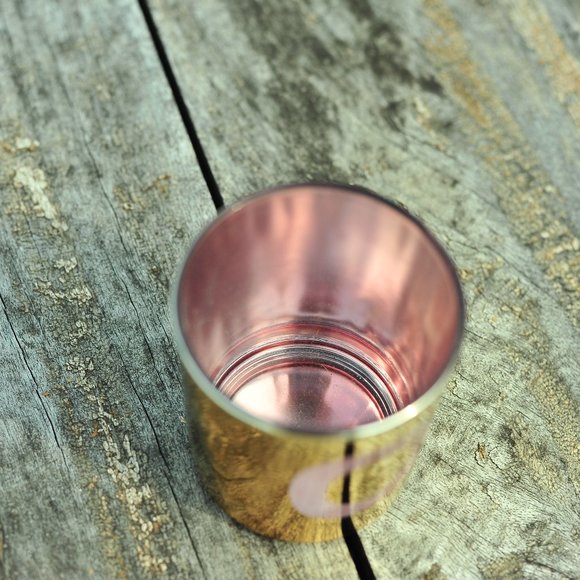 Anthro Gold Glassware Coffee Tea Mug Limited Edition Sold Out Everywhere! - Picture 14 of 14